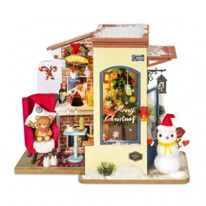 Rolife Snow House DG18 DIY Wooden Dollhouse - σε 12 άτοκες δόσεις