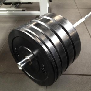 RUBBER BUMPER PLATE 10kg (Φ50) - σε 12 άτοκες δόσεις