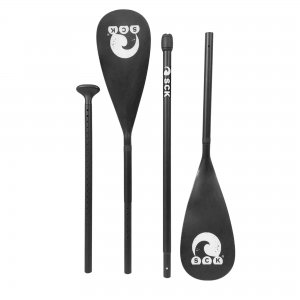 SCK Κουπί αλουμινίου 2 σε 1 SUP/Καγιάκ με ασφαλή ρύθμιση – Μαύρο - 2888 - Σε 12 Άτοκες Δόσεις