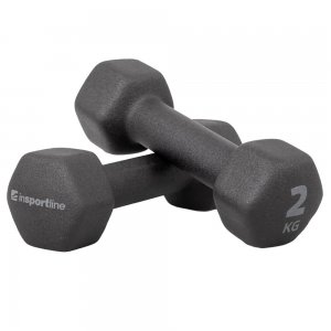 Σετ αλτήρες Neoprene 2 x 2 kg inSPORTline ON-X Renbell-INS-27259 - σε 12 άτοκες δόσεις