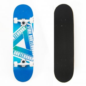 Skateboard 31'' Blue Triangle Fish - 0501-318141 - Σε 12 Άτοκες Δόσεις