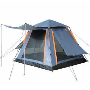 Σκηνή Camping 4 Ατόμων INCA Airnest Μπλε με ύφασμα Oxford - σε 12 άτοκες δόσεις