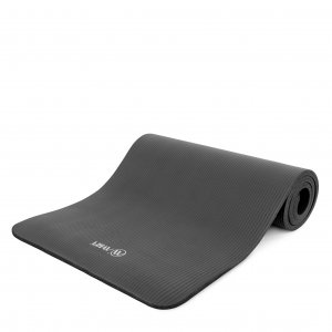 Στρώμα Γυμναστικής Plura NBR 100kg 183x60x1,5cm - Μαύρο - 81722 - σε 12 άτοκες δόσεις