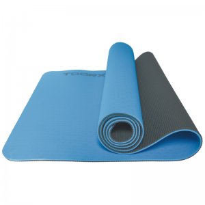Στρώμα Professional DUAL COLOR Yoga MAT-183 (μπλε/γκρι)-Toorx - σε 12 άτοκες δόσεις