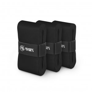 Ταινία Λαβής Ρακετών AMILA Overgrip Μαύρο 3 Τεμ - 45791 - σε 12 άτοκες δόσεις