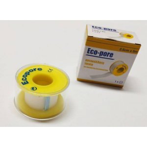 ECO PORE Χάρτινη Αυτοκόλλητη Ταινία Στερέωσης Επιδέσμων - Σε 12 άτοκες δόσεις