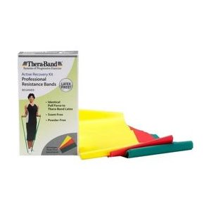 TheraBand 1.5m Latex Σέτ για αρχάριους (Light, Medium, Heavy)