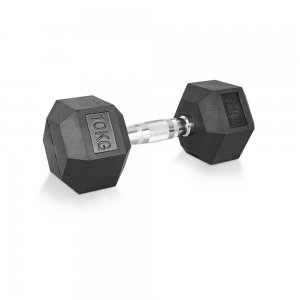 TPU 10 kg Hex Dumbbell inSPORTline Hexclusive-INS-29998 - σε 12 άτοκες δόσεις