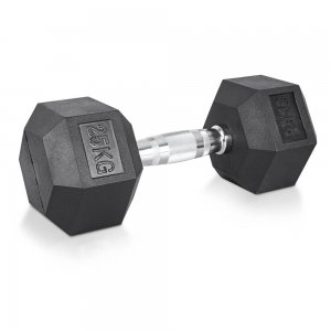 TPU 25 kg Hex Dumbbell inSPORTline Hexclusive-INS-30002 - σε 12 άτοκες δόσεις