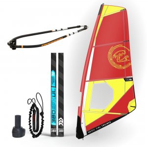 Trainer V2 4,0 Dacron sail - Ολοκληρωμένο σετ πανί για windsurf με epoxy άλμπουρο - ΤΙΚΙ - 105440 - Σε 12 Άτοκες Δόσεις