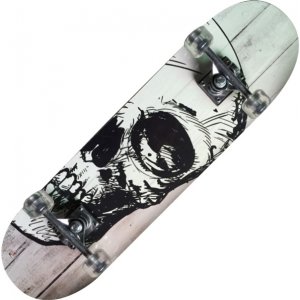 TRIBE PRO WHITE SKULL-maple Skateboard-Nextreme - σε 12 άτοκες δόσεις