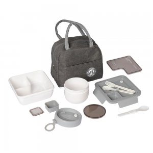 Τσάντα Φαγητού Χειρός Ισοθερμική με 2 Δοχεία 1.1Lt και 0.6Lt 602413 GUSTO CASA - 060235 - Σε 12 Άτοκες Δόσεις