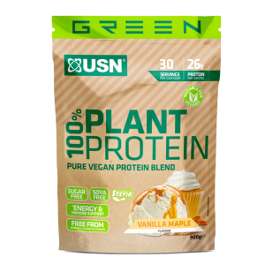 USN 100% PLANT PROTEIN  Βανίλια/Σιρόπι Σφένδαμου  900g