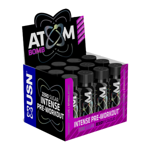 USN ATOM BOMB PRE-WORKOUT SHOT  12x60ml  Berry