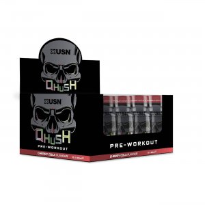 Usn Nutrition QHUSH Energy Shot (12 x 60ml)  Cherry Cola