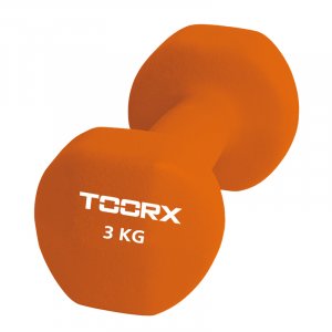 Βαράκι Neoprene 3kg Πορτοκαλί Toorx - σε 12 άτοκες δόσεις