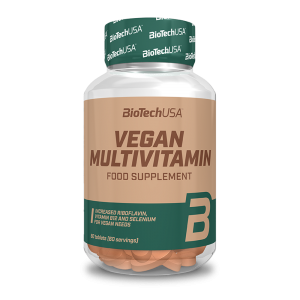 VEGAN MULTIVITAMIN 60tabs (BIOTECH USA) - 5999076245673 - Σε 12 Άτοκες Δόσεις