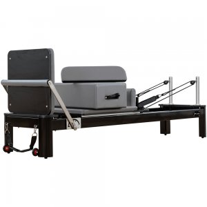 Viking Aluminium Pilates Reformer (Black) - 106620 - Σε 12 Άτοκες Δόσεις