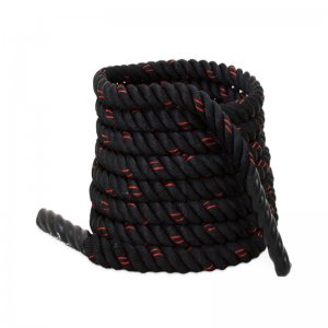 Viking C-967-12 Battle Rope Polyester - Σχοινί Crossfit 12m Μαύρο - 103695- Σε 12 Άτοκες Δόσεις