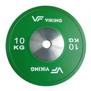 Viking Competition Bumper Plates - 10.00 kgr - 105828- Σε 12 Άτοκες Δόσεις