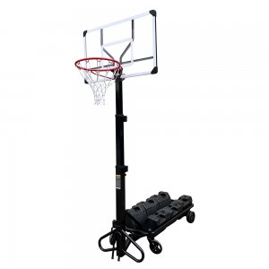 VIKING Foldable Pro Hoop Αναδιπλούμενη μπασκέτα  με βάση και ρυθμιζόμενο ύψος 130-305 εκ. - 106514- Σε 12 Άτοκες Δόσεις