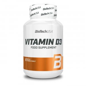 Vitamin D3 2000 IU (120 Tabs) Biotech Usa-BTCH-1351016 - σε 12 άτοκες δόσεις