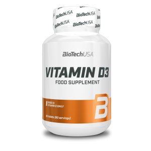 Vitamin D3 60tbs (BIOTECH USA) - 5999076239641 - Σε 12 Άτοκες Δόσεις