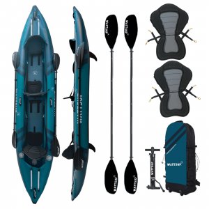 WATTSUP Cod 2 Φουσκωτό 2θέσιο καγιάκ με drop-stitch πάτο - 0202-410218- Σε 12 Άτοκες Δόσεις