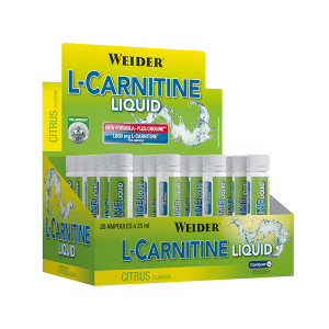 WEIDER L-CARNITINE LIQUID  20x25ml  Κίτρο