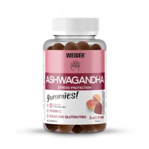 Weider Nutrition Ashwagandha (40 Gummies)  Sweet Orange
