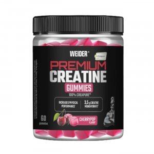 Weider Nutrition Creatine Gummies (60 Gummies)  Cherry Pop