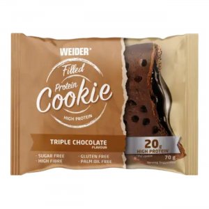 Weider Nutrition Filled Protein Cookie (10 x 70 gr)  Chocolate-Vanilla