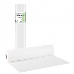 Πλαστικοποιημένο ρολό χαρτί με κόλλα Λευκό PREMIUM PLUS - 58cm x 50m - 108.025.PL - 12 τεμάχια