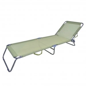 Ξαπλώστρα Παραλίας Μεταλλική 188x55x24εκ. 19344