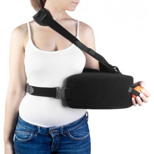 Medical Brace ΤC/S 224 Ρυθμιζόμενος Νάρθηκας Ώμου Αριστερής Πλευράς σε Μαύρο Χρώμα
