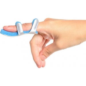 Medical Brace MB/TOAD Νάρθηκας Δακτύλου σε Μπλε Χρώμα