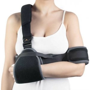 Medical Brace MB.2313 Arm Sling Cool Φάκελος Ανάρτησης Ώμου σε Μαύρο Χρώμα