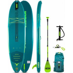 Jobe Φουσκωτή σανίδα SUP 10'6'' Yarra Πακέτο - Teal Blue - 486421002 - Σε 12 Άτοκες Δόσεις