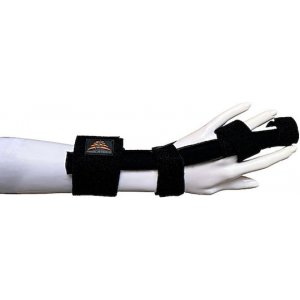 Medical Brace Νάρθηκας Δακτύλου σε Μαύρο Χρώμα MB.3111