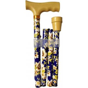 Σπαστό Μπαστούνι Στήριξης Medical Brace Blue Floral