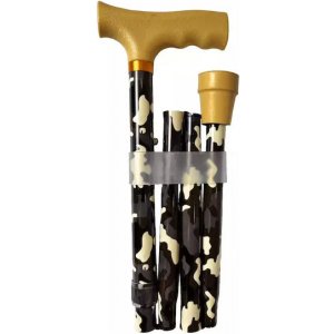 Σπαστό Μπαστούνι Στήριξης Medical Brace Camouflage Army