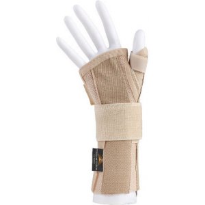 Medical Brace Νάρθηκας Καρπού 20cm Δεξιάς Πλευράς με Αντίχειρα σε Μπεζ Χρώμα MB/SPICA
