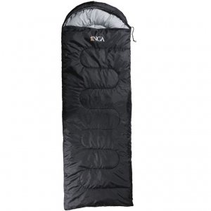 Υπνόσακος INCA Cozy με μαξιλάρι  Μαύρο 220χ75cm - σε 12 άτοκες δόσεις
