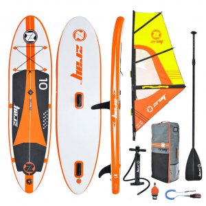 zray Φουσκωτή σανίδα SUP & Windsurf 10' πακέτο και με πανί 3τμ.  - 37336 - Σε 12 Άτοκες Δόσεις