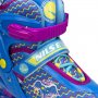 Αυξομειούμενα Πατίνια Roller NJ4613 A INLINE NILS EXTREME Μπλε με LED φωτάκια- LARGE(38-41) - σε 12 άτοκες δόσεις