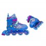 Αυξομειούμενα Πατίνια Roller NJ4613 A INLINE NILS EXTREME Μπλε με LED φωτάκια- LARGE(38-41) - σε 12 άτοκες δόσεις