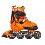 Αυξομειούμενα Πατίνια Roller NA 13911 A INLINE SKATES NILS EXTREME ΠΟΡΤΟΚΑΛΙ -SMALL (31-34) - σε 12 άτοκες δόσεις