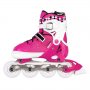 Αυξομειούμενα Πατίνια Roller NA 13911 A INLINE SKATES NILS EXTREME ΡΟΖ-LARGE(39-42) - σε 12 άτοκες δόσεις