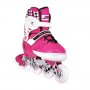 Αυξομειούμενα Πατίνια Roller NA 13911 A INLINE SKATES NILS EXTREME ΡΟΖ-LARGE(39-42) - σε 12 άτοκες δόσεις