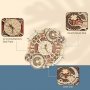 ROBOTIME Zodiac Wall Clock LC601 - σε 12 άτοκες δόσεις
